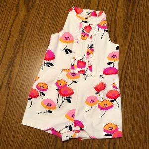 Janie and Jack Floral Romper